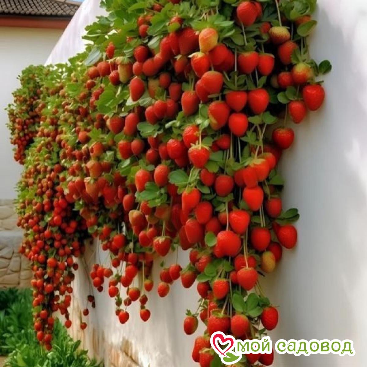 Клубника вьющаяся Рубин Эдема